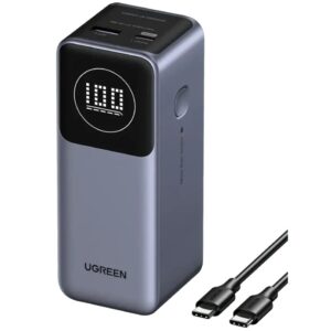 UGREEN Nexode 12000mAh 100W (PD, QC, SCP, PPS) Fast Charging Power Bank - for laptops, tablets, and smartphones